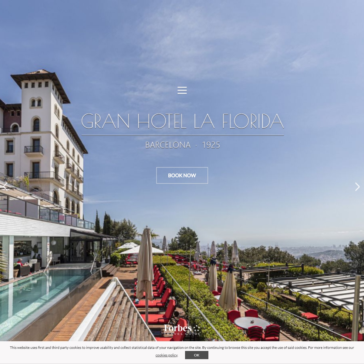 Luxury 5 Stars Hotel in Barcelona, Spain - Gran Hotel La Florida