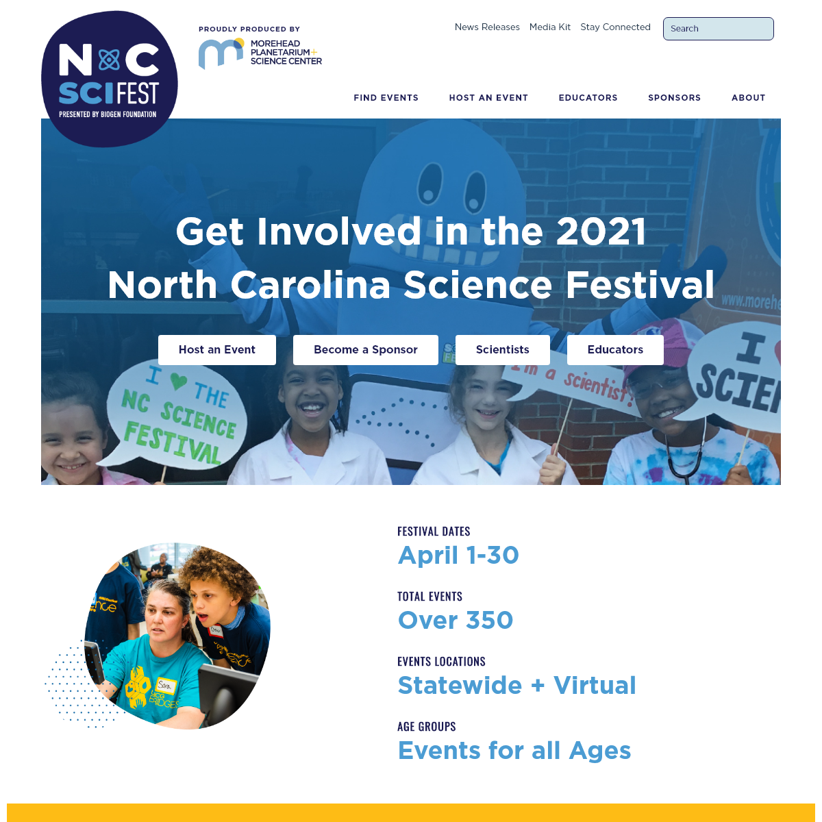 A complete backup of ncsciencefestival.org