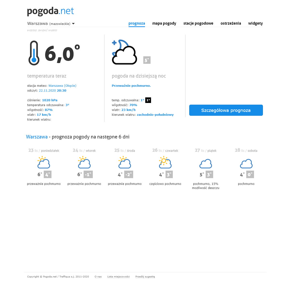 A complete backup of pogoda.net