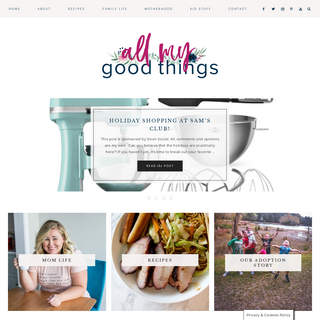 A complete backup of allmygoodthings.com