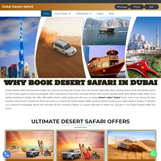 Dubai Desert Safari - 30AED Desert Safari Deals