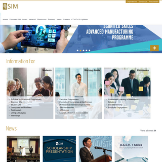 SIM â€“ Singapore Institute of Management (SIM)