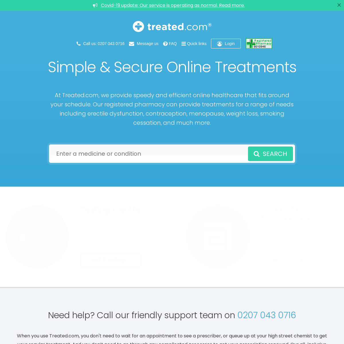 A complete backup of treated.com