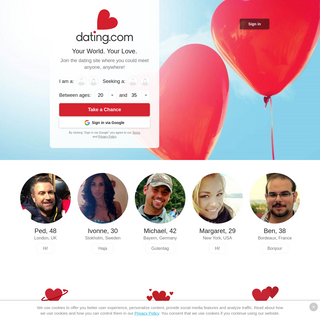 A complete backup of dating.com