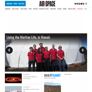 Homepage - Air & Space Magazine