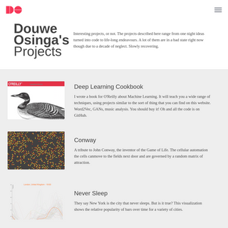 A complete backup of douwe.com