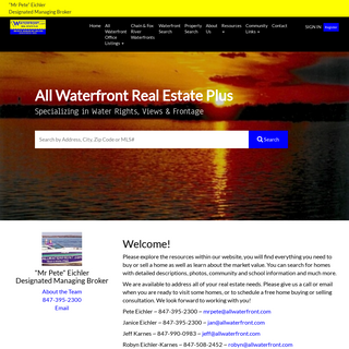 A complete backup of allwaterfront.com