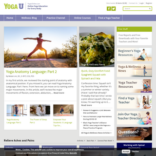 A complete backup of yogauonline.com