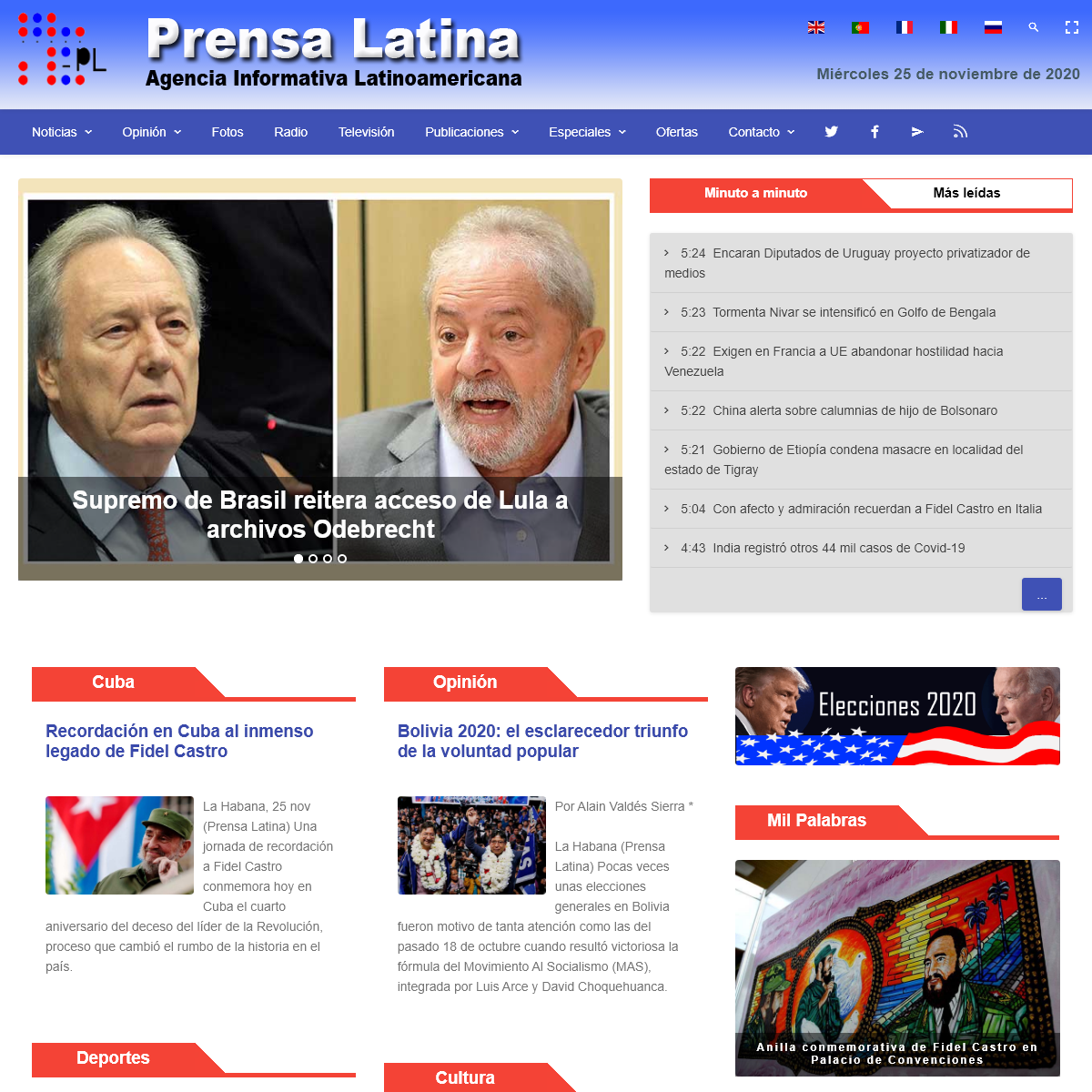 A complete backup of prensa-latina.cu