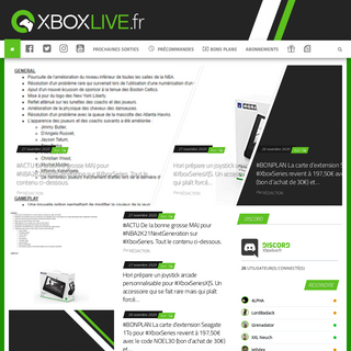 A complete backup of xboxlive.fr