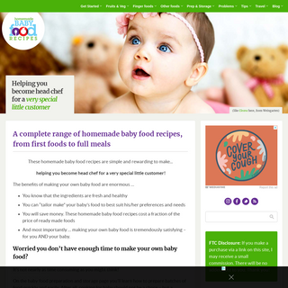 A complete backup of homemade-baby-food-recipes.com