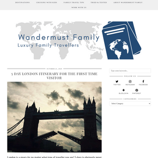 Wandermust Family - Fearless Family Travellers! Embracing luxury and adventure around the globe.