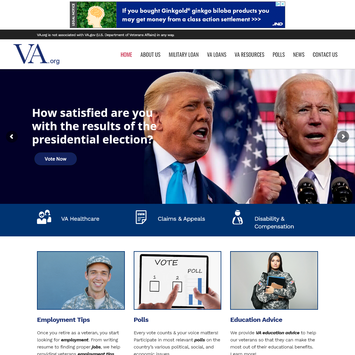 A complete backup of va.org