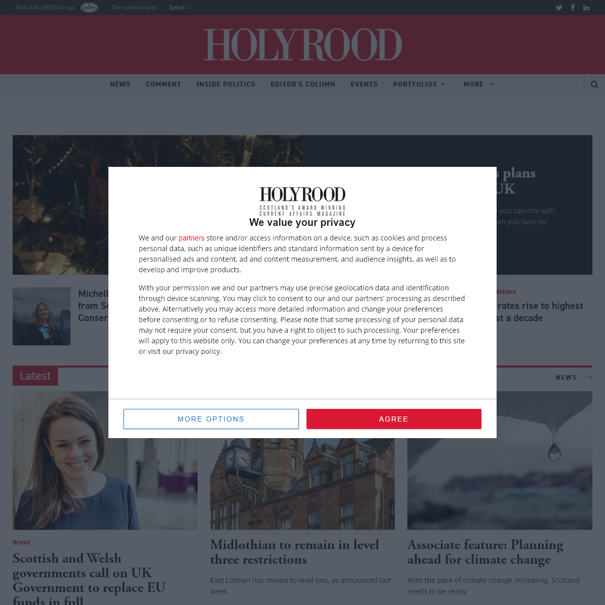 A complete backup of holyrood.com