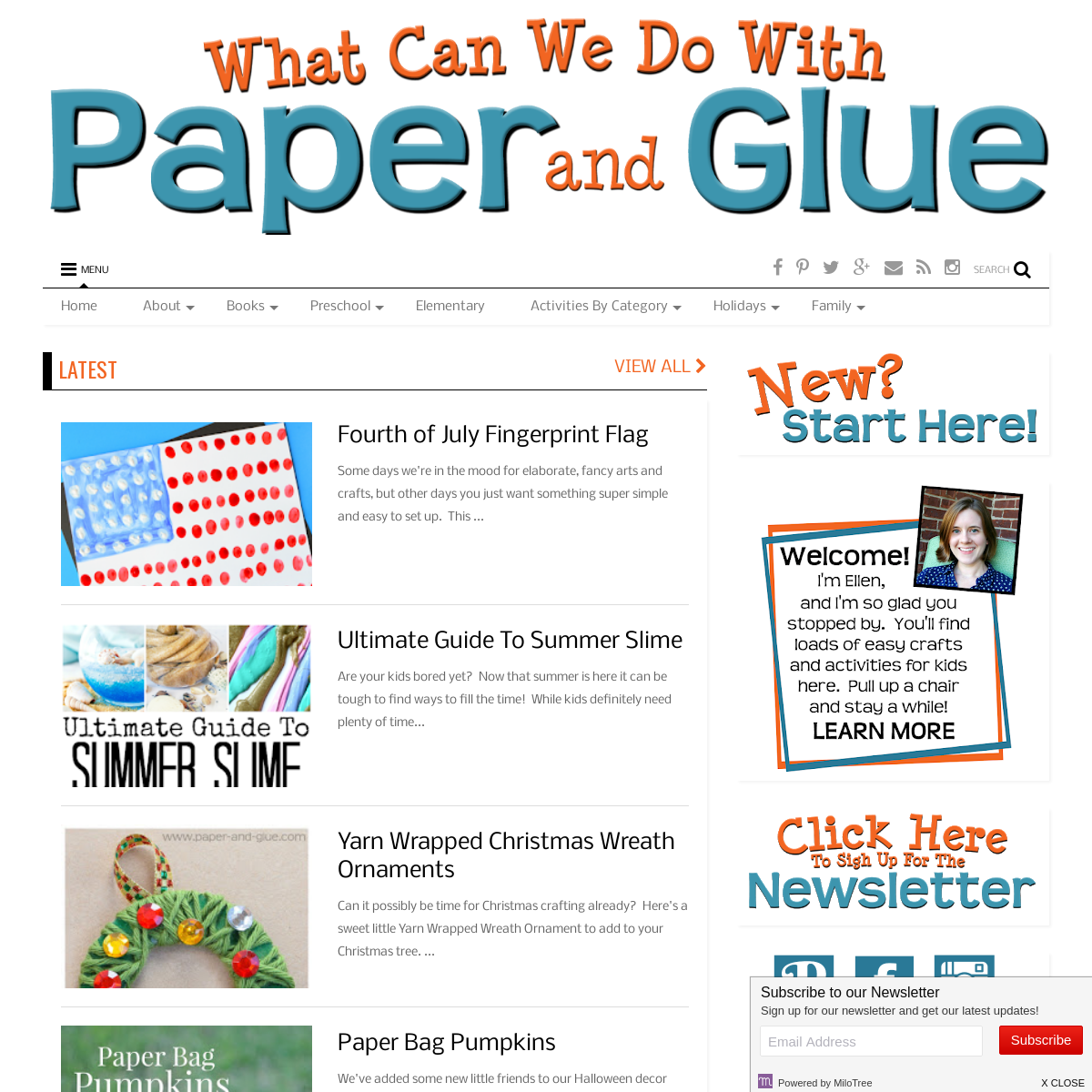 A complete backup of paper-and-glue.com