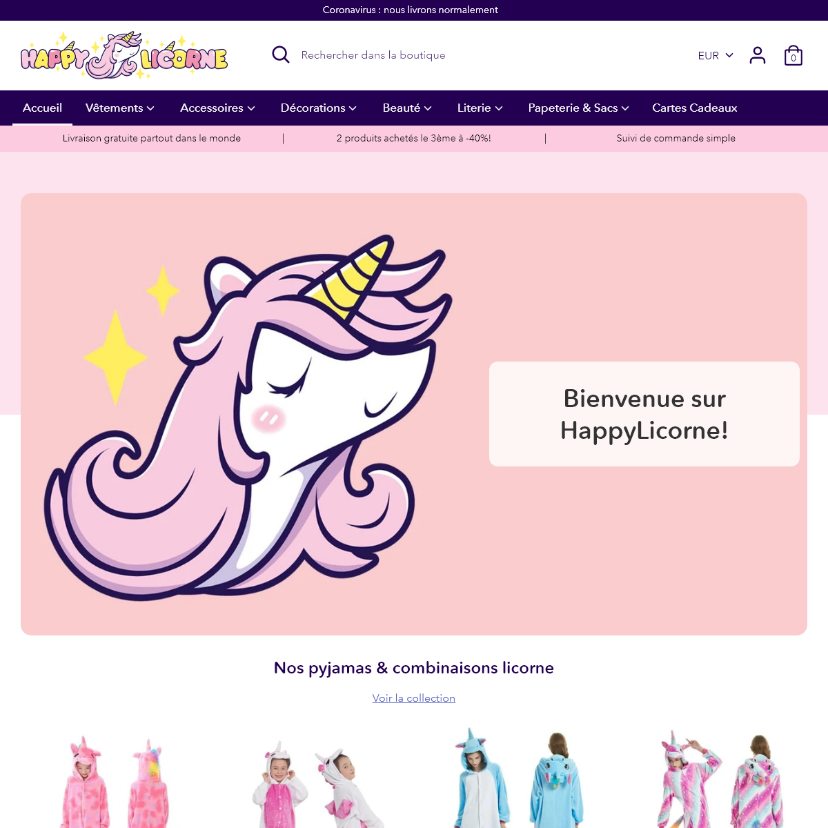 A complete backup of happylicorne.fr