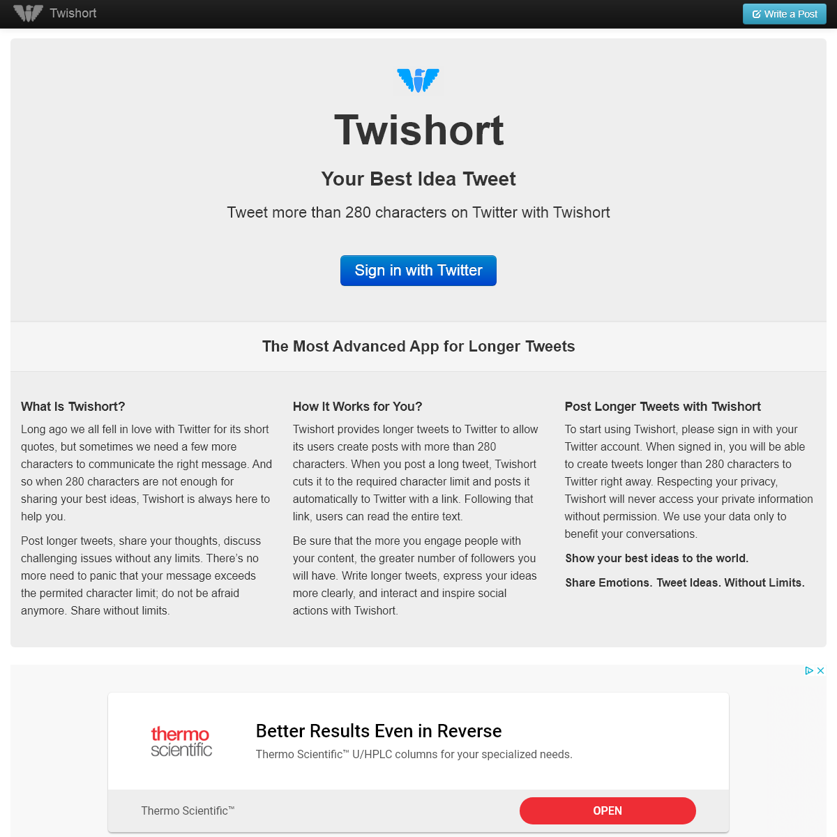A complete backup of twishort.com