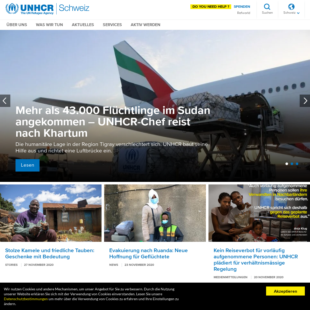 A complete backup of unhcr.ch