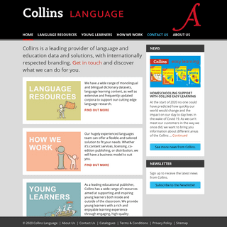 A complete backup of collinslanguage.com