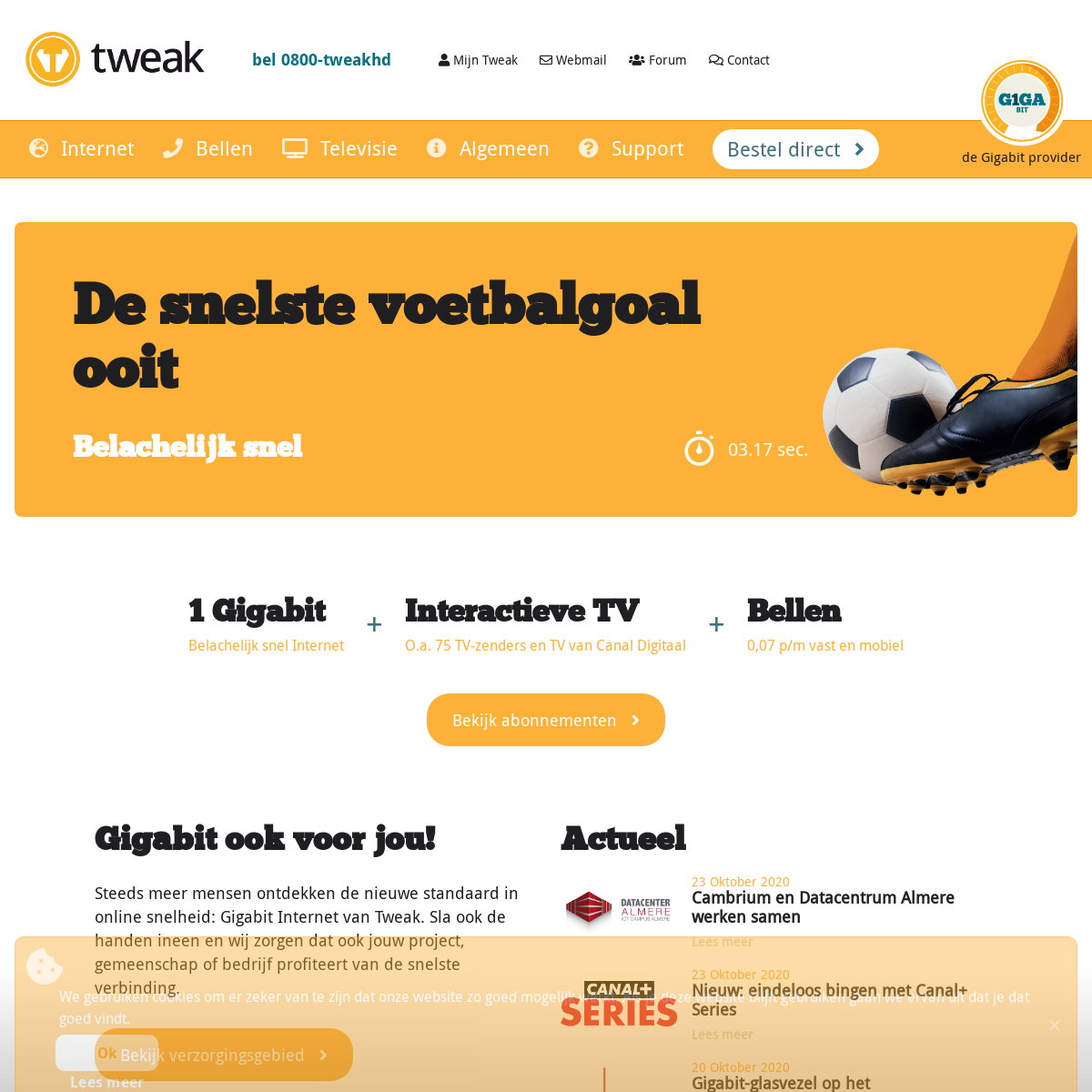 A complete backup of tweak.nl