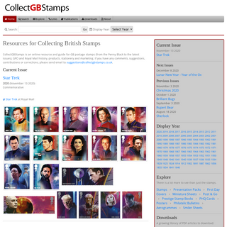 A complete backup of collectgbstamps.co.uk
