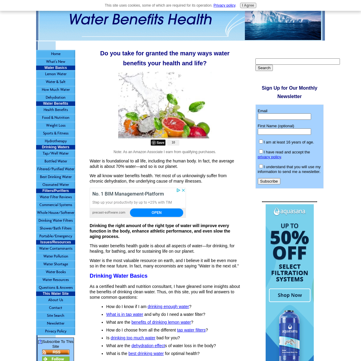 A complete backup of waterbenefitshealth.com