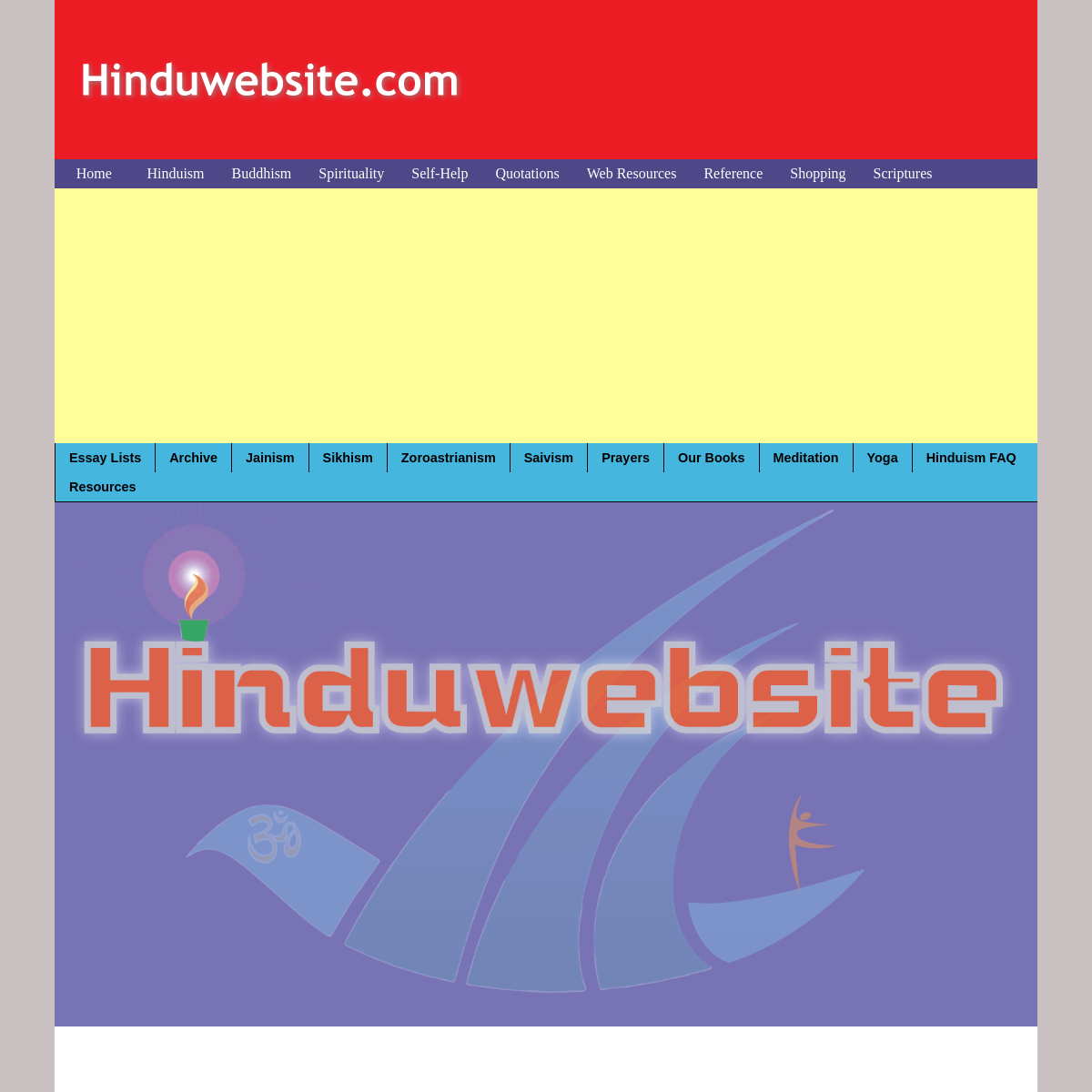 A complete backup of hinduwebsite.com