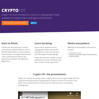 A complete backup of crypto101.io