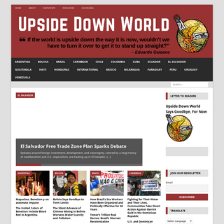 A complete backup of upsidedownworld.org
