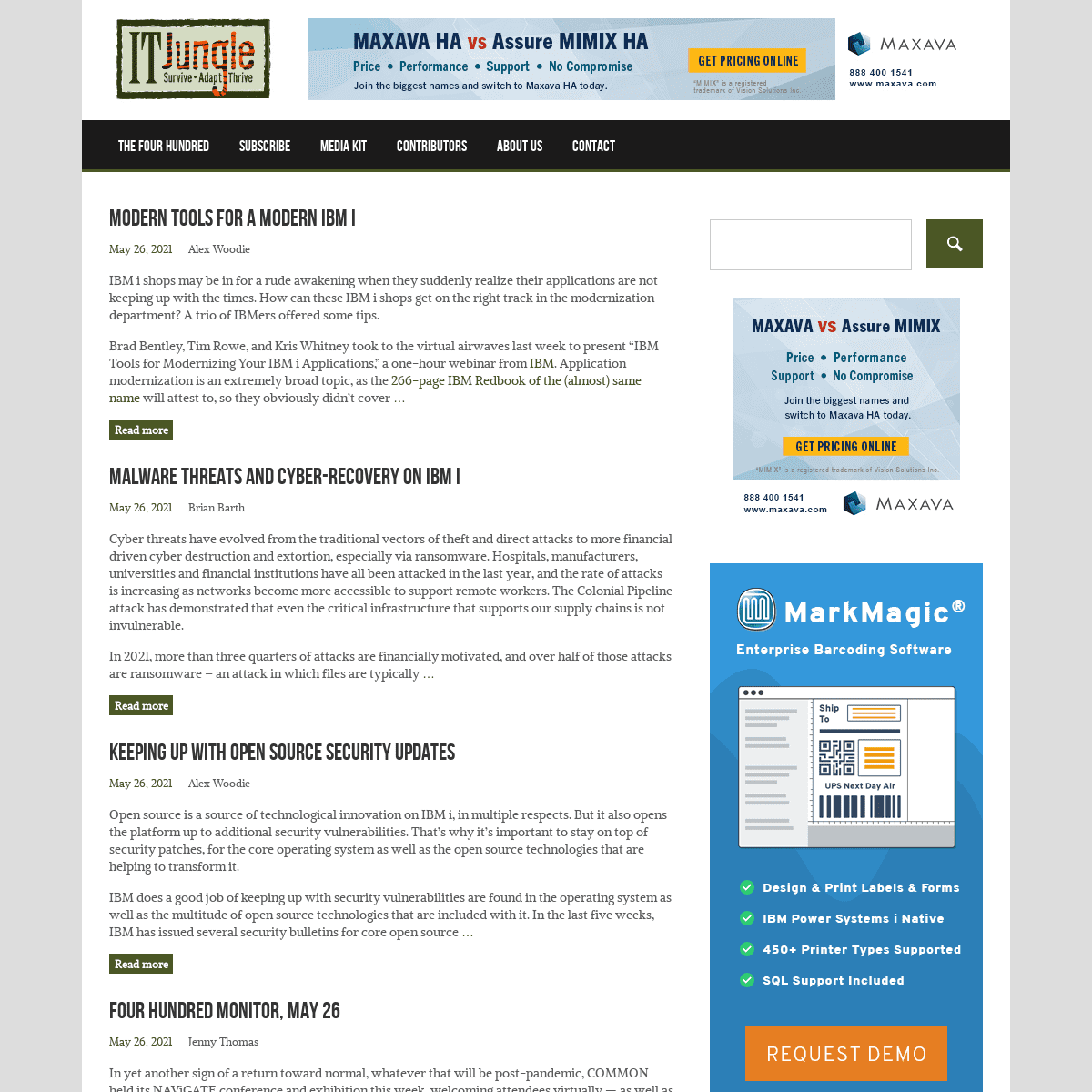 A complete backup of https://itjungle.com