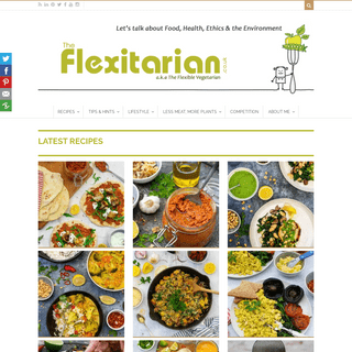 The Flexitarian - Meat Free Vegetarian and Vegan Recipes