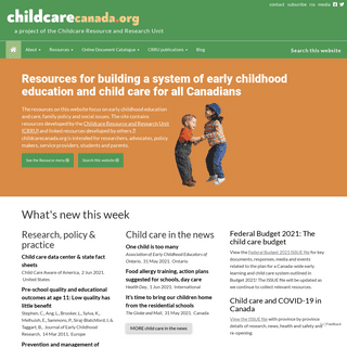 A complete backup of https://childcarecanada.org