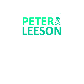 A complete backup of https://peterleeson.com