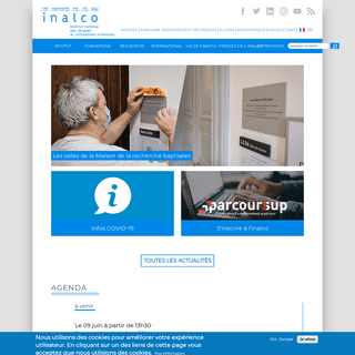 A complete backup of https://inalco.fr