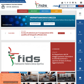 A complete backup of https://federdanza.it