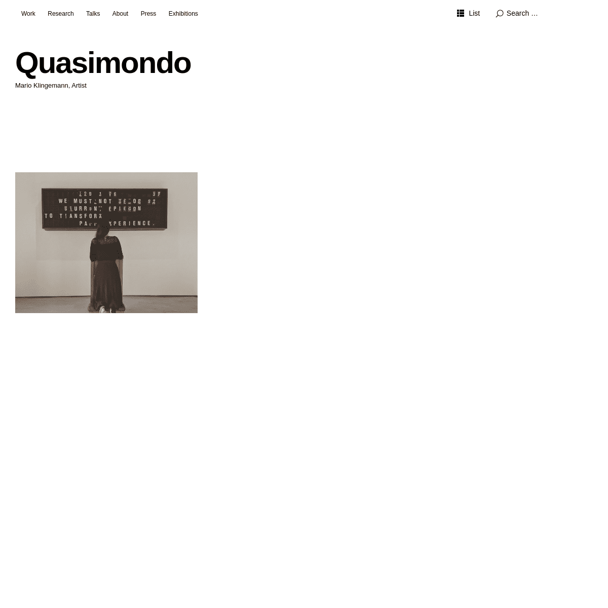 A complete backup of https://quasimondo.com