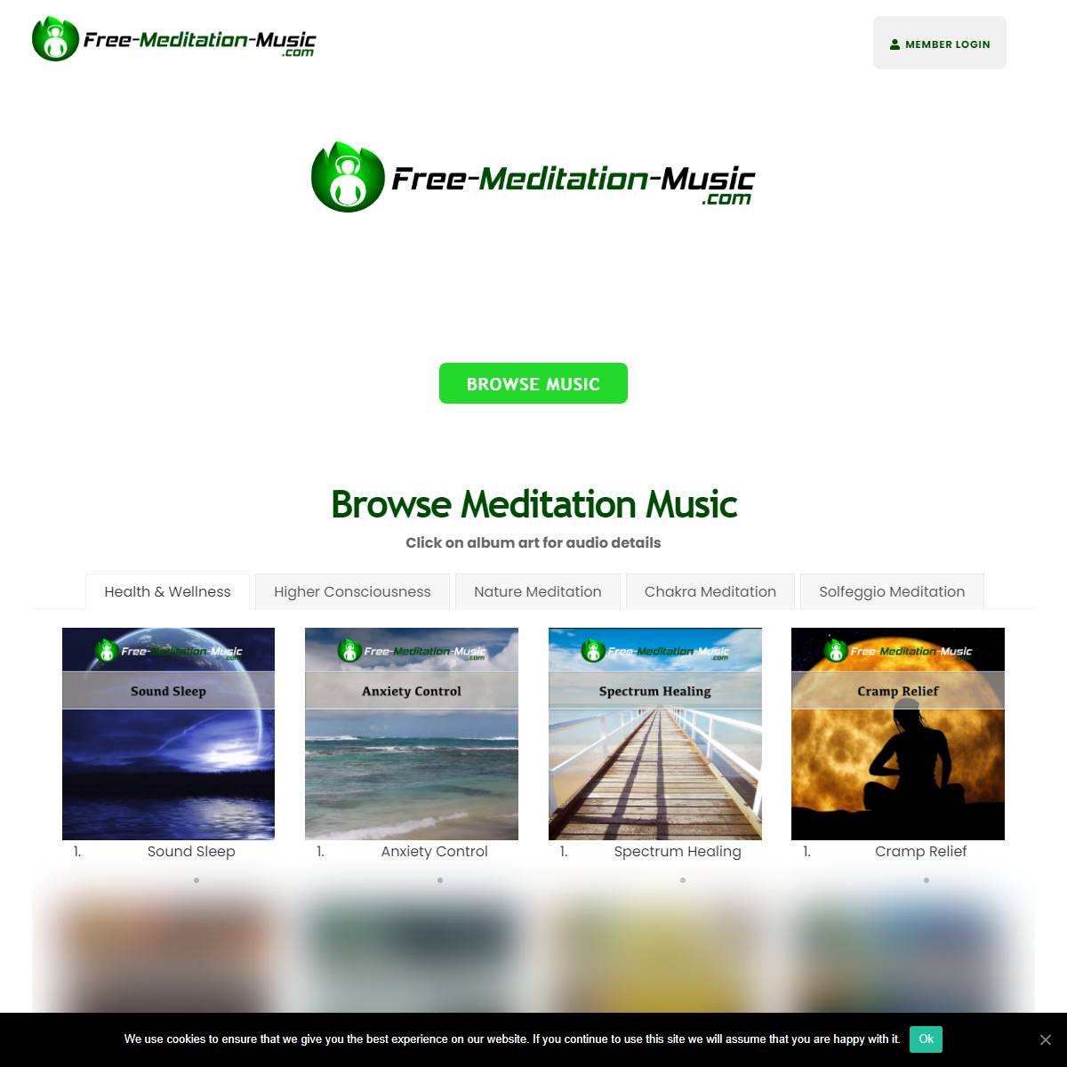 Free Meditation Music - High Quality Meditation Music Audios