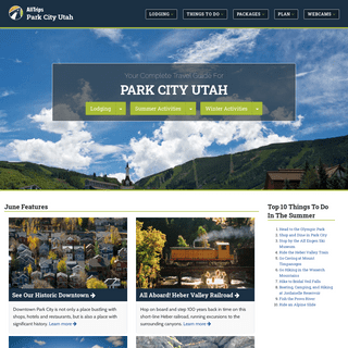 Park City Utah Vacation Planner - AllTrips