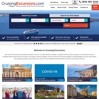 A complete backup of https://cruisingexcursions.com
