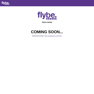 A complete backup of https://flybe.com
