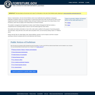 A complete backup of https://forfeiture.gov