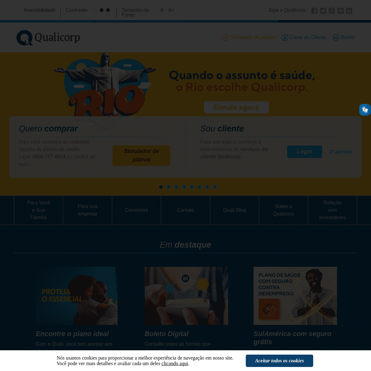 Site Oficial - Qualicorp