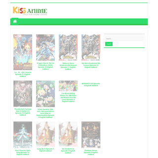 Kissanime Â» English Subbed, Reviews & Updates of Anime - Kissanime
