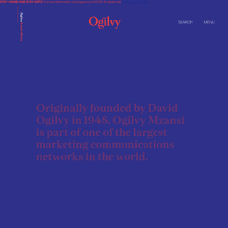 Welcome - Ogilvy South Africa