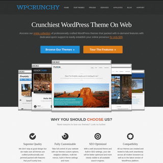 WPCRUNCHY â€” Premium WordPress Themes