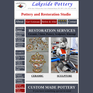 A complete backup of https://lakesidepottery.com