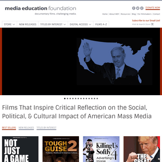 Media Education Foundation - educational documentary films -
