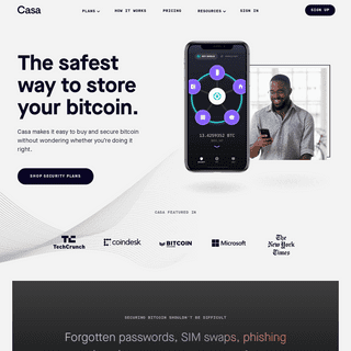 Casa - The Most Secure Storage for your Bitcoin