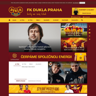 FK Dukla Praha - oficiÃ¡lnÃ­ internetovÃ© strÃ¡nky