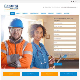 A complete backup of https://centuracollege.edu